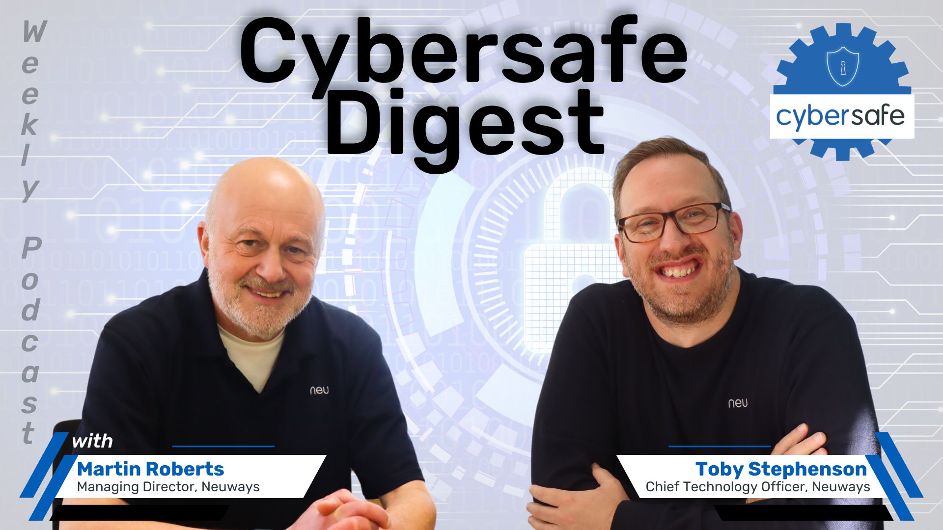 Cybersafe White Podcast Banner
